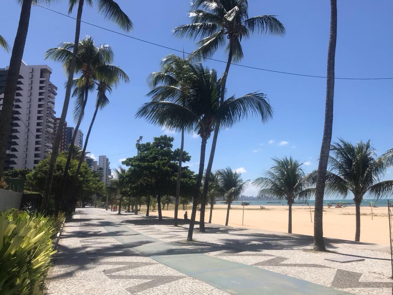 Apto 3 Quartos Pe Na Areia Prox De Recife Kültér fotó
